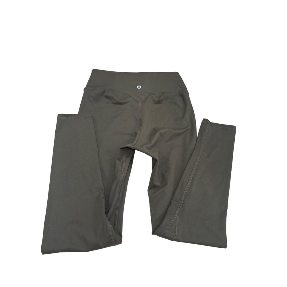 Lululemon women’s stretch spandex yoga workout pants green size 6 with tags SKU - Picture 5 of 10